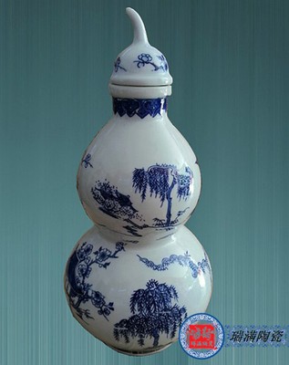 景德镇陶瓷酒瓶图片【图】- 勤加缘网